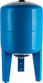 Расширительный бак, гидроаккумулятор 200 л. вертикальный (цвет синий) STOUT